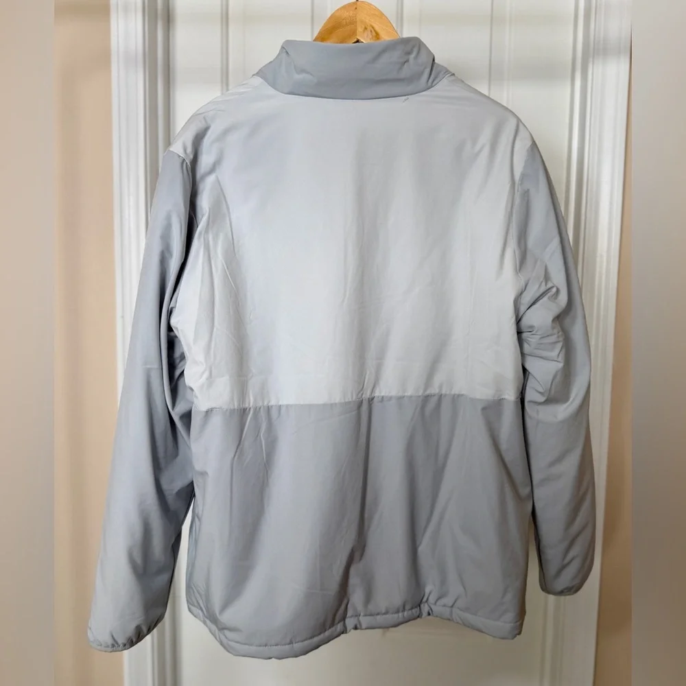 SIMPLY SOUTHERN Kids XL Quarter Snap Pullover Grey & White
